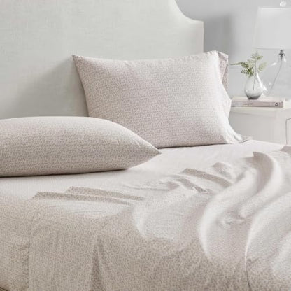 Martha Stewart - Twin Size Sheet Set with Fitted Sheet & Pillowcase
