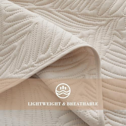 Exclusivo Mezcla Lightweight King Quilt Bedding Set, Soft Microfiber