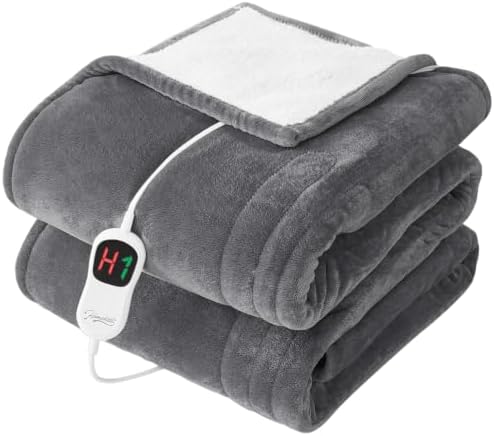 Homemate Heated Electric Blanket Full Size 72"x84" Heating Blanket