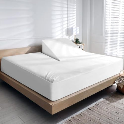 Split Head Top 34" King Waterproof Mattress Protector for Adjustable Bed
