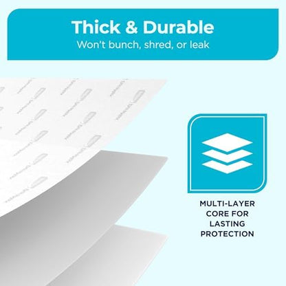 Inspire Extra Large Super Absorbent Disposable Bed Pads for Incontinence Ultra Thick and Absorbent Bed Pads Disposable Adult | Puppy Pads | Pee Pads for Adults (Duramax 30" x 36")