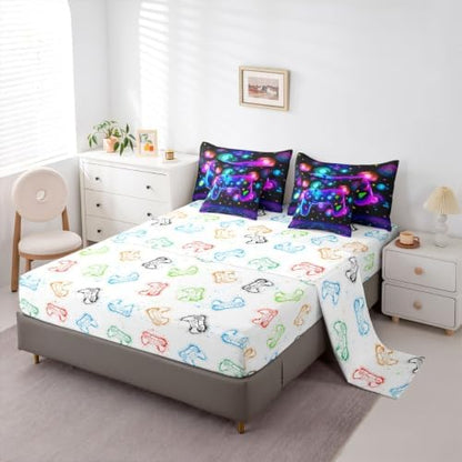 Erosebridal Gaming Gamer Full Bedding Set -
