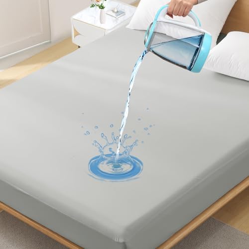 Softhour King Mattress Protector Waterproof, 16 Inch Deep Pocket Fitted