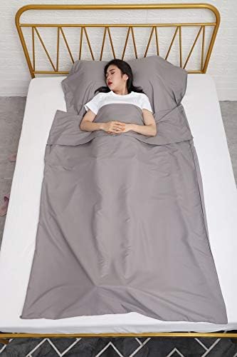 JITTY Sleeping Bag Liner 83"x45" for Travel Camping Hiking Home Hotel