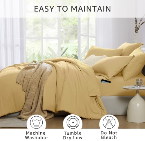 Full Size Comforter Sets-7 Pieces Ultra Soft Bed in a Bag Full Bedding Sets