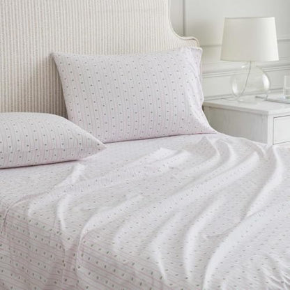 Martha Stewart - Full Size Sheet Set with Fitted Sheet & Pillowcases