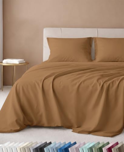 California Design Den 600 Thread Count Twin Bedsheets, 3 Pc Set