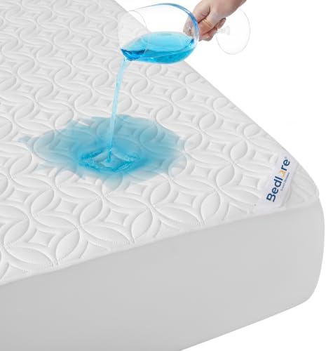 BEDLORE Waterproof Mattress Protector, King Size Mattress Pad