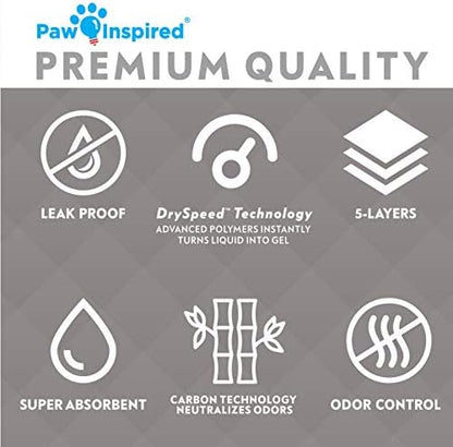 Paw Inspired Disposable Cage Liners, 47x26 Inch (Midwest), 8 Count