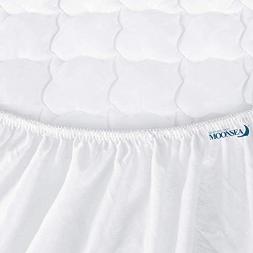 Twin Mattress Pad Cover, Air Mattress Topper Quilted Fitted Twin Size