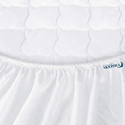 Twin Mattress Pad Cover, Air Mattress Topper Quilted Fitted Twin Size