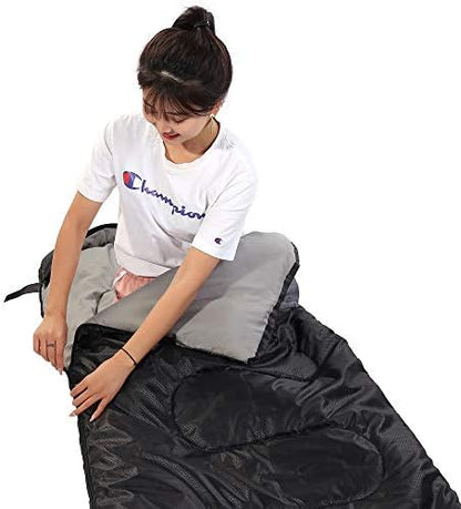 SWTMERRY Sleeping Bag 3 Seasons (Summer, Spring, Fall) Warm & Cool Weather - Lightweight,Waterproof Indoor & Outdoor Use for Kids, Teens & Adults for Hiking and Camping