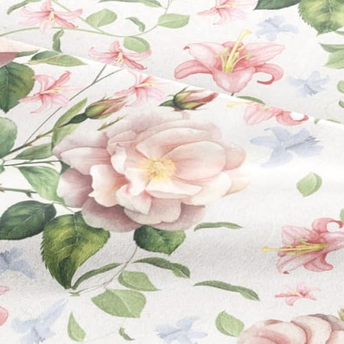 Twin XL 3 Piece Floral Sheet Set - Breathable & Cooling - Secret Garden