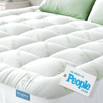 Niagara Sleep Solution Queen RV Ultra Soft Mattress Topper—Back Pain Relief