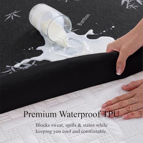 Twin XL Waterproof Mattress Protector for College Dorm Room Essentials