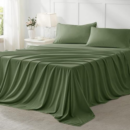 Anluoer Twin Comforter Set, 5 Piece Bed in a Bag Twin Bedding Sets