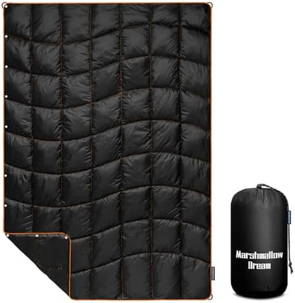 Camping Blanket Puffy Camp Blanket Large Outdoor Blanket