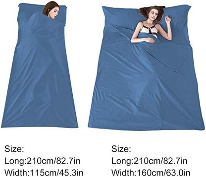 Lightweight Sleep Sack, Compact Sleeping Bag Liner Travel Sheets for Hotel