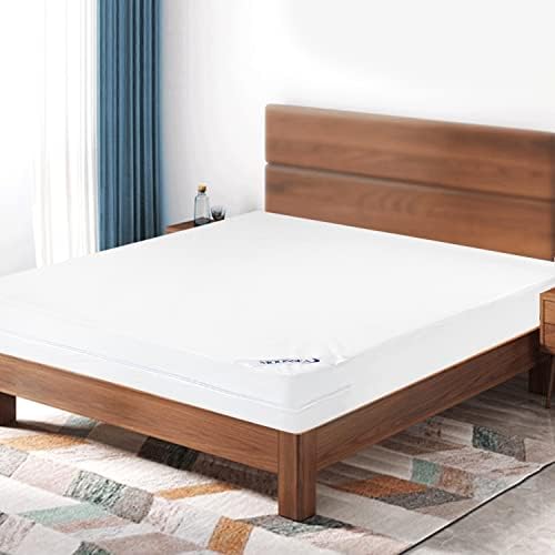 Zippered Waterproof Mattress Protector Full Mattress Encasement