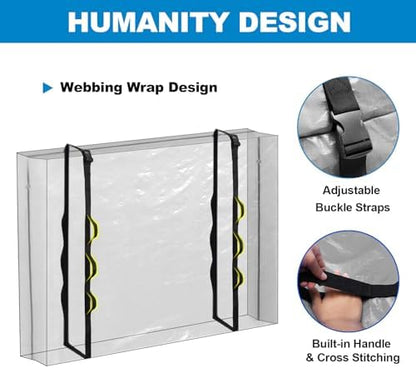 TICONN Mattress Bags for Moving, Heavy Duty Mattress Cover Storage Bag