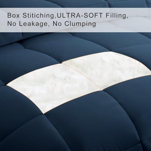 COHOME California King Size Warm Comforter - All-Season Duvet Insert