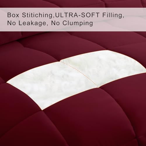 COHOME California King Size Warm Comforter - All-Season Duvet Insert