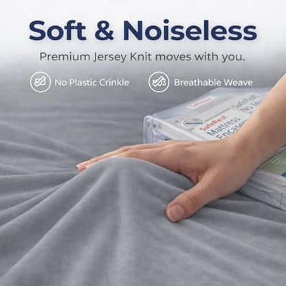 Guardmax Full Mattress Protector Zippered, Bed Bug Mattress Cover
