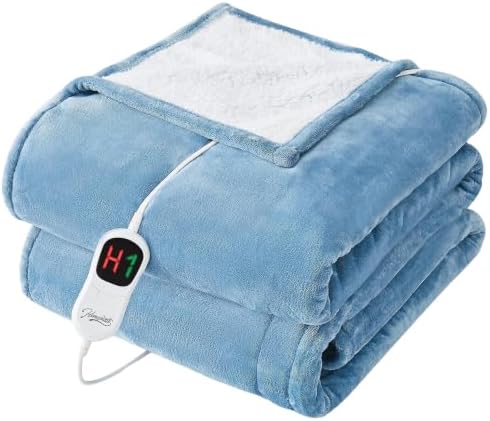 Homemate Heated Electric Blanket Full Size 72"x84" Heating Blanket