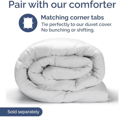Duvet Cover King Size - Stripe Duvet Cover - 3 Piece - Navy Stripe
