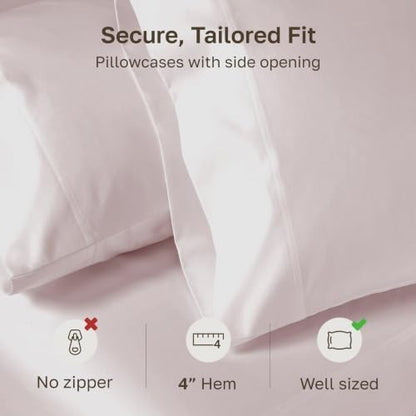 California Design Den 800 Thread Count 2-Pack Standard Pillow Cases