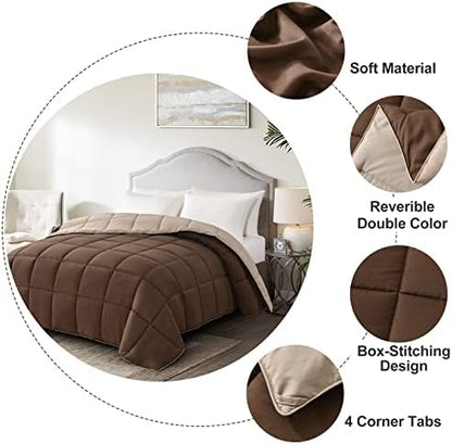 Homelike Moment Twin/Twin XL Comforter - Bed Duvet Insert Lightweight