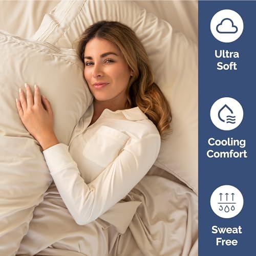 CGK Linens Extra Deep King Fitted Sheet - Fitted Sheet Only - Wheat