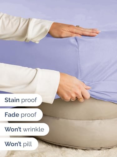CGK Linens Extra Deep Cal King Fitted Sheet - Fitted Sheet Only - Lavender