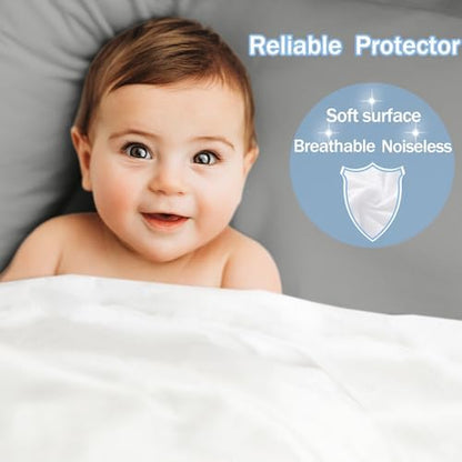 Softhour Full Mattress Protector Waterproof, 16 Inch Deep Pocket Fitted
