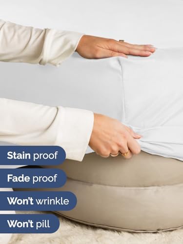 CGK Linens Extra Deep Split King Fitted Sheet - Fitted Sheet Only - White