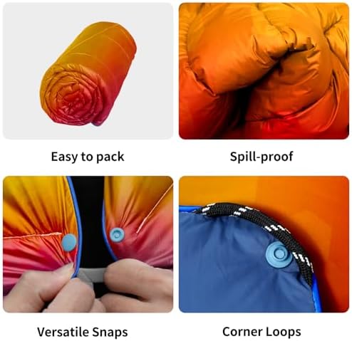 Camping Blanket Puffy Camp Blanket Large Outdoor Blanket