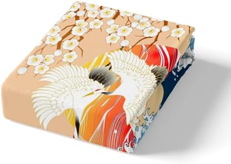 Feelyou Japanese Wave Duvet Cover Twin Size Boys Girls Teens