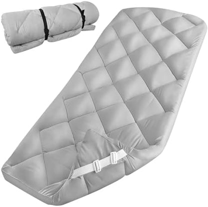 Cot Mattress Pad 30" X 75" Quilted Cot Pads for Camping