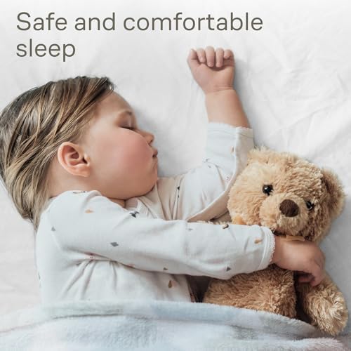 100% Waterproof Crib Mattress Protector - 360 Pad Protection Against Spills, Stains & Accidents for Parents & Pet Owners - Noiseless & Cooling Viscose Made from Bamboo (52x28, White)