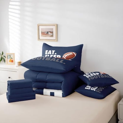 Erosebridal Football Bedding Set King