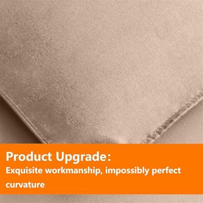 TAIMIT Beige King Size Comforter Set - 7 Pieces, Bed in a Bag Bedding Sets
