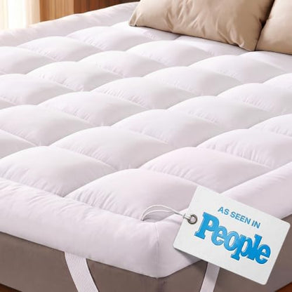 Ultra Soft & Cooling Mattress Topper - King Size