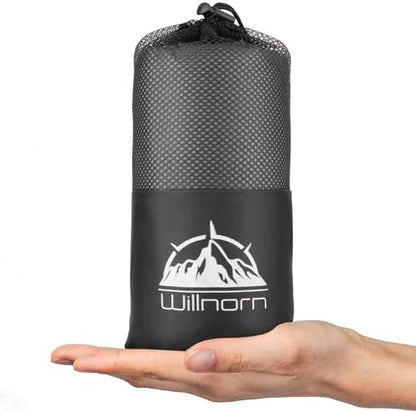 Sleeping Bag Liner,Travel Sheets & Adult Sleep Sack & Self Tan Sleep Sack for Backpacking,Hotel, Hostels, Lightweight Single Camping Sleep Pod