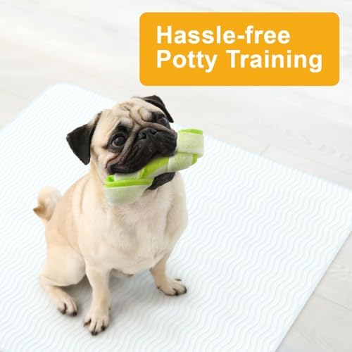 GREEN LIFESTYLE Washable Underpads - Large Bed Pads for use as Incontinence Bed Pads, Reusable Pet Pads, Great for Dogs, Cats, Bunny, Seniors Bed Pad (Pack of 20 - 34x36), Blue