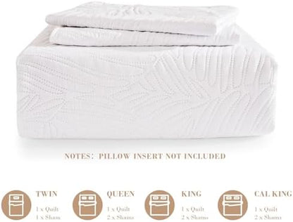 Exclusivo Mezcla Lightweight Full Queen Quilt Bedding Set, Soft Microfiber