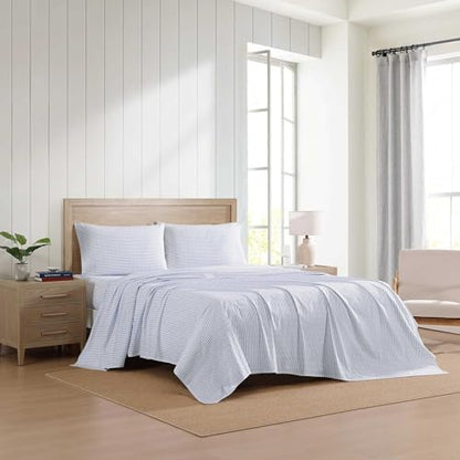 Tommy Hilfiger - Queen Size Sheet Set with Fitted Sheet & Pillowcases