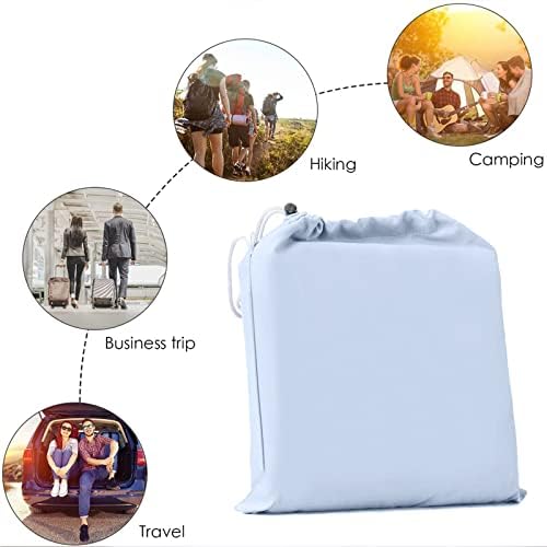 Sleeping Bag Liner, Lightweight Portable, Soft Travel and Camping Sheet, with Compact and Carry Bag, for Travel, Hotel