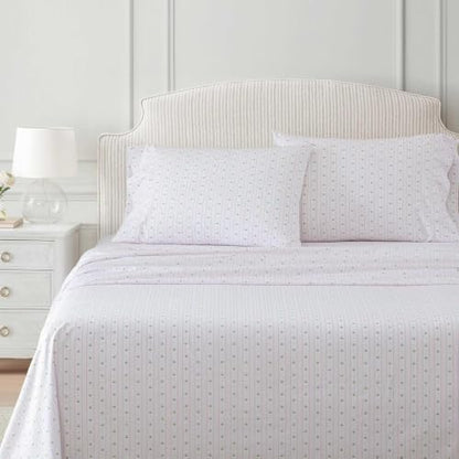 Martha Stewart - Full Size Sheet Set with Fitted Sheet & Pillowcases