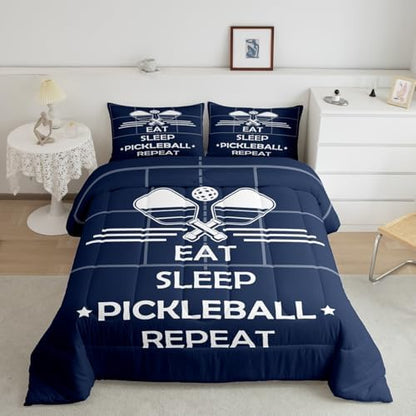 Feelyou Pickleball Bedding Set Boys Girls Twin Size
