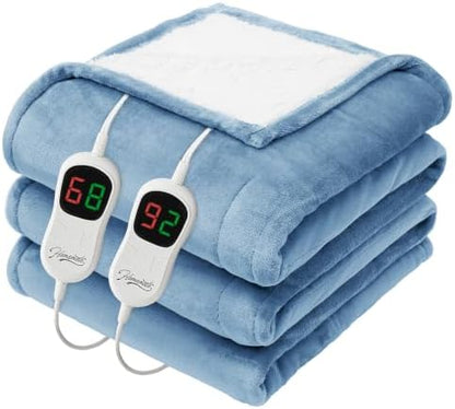 Homemate Heated Electric Blanket King Size 100"x 90" Heating Blanket